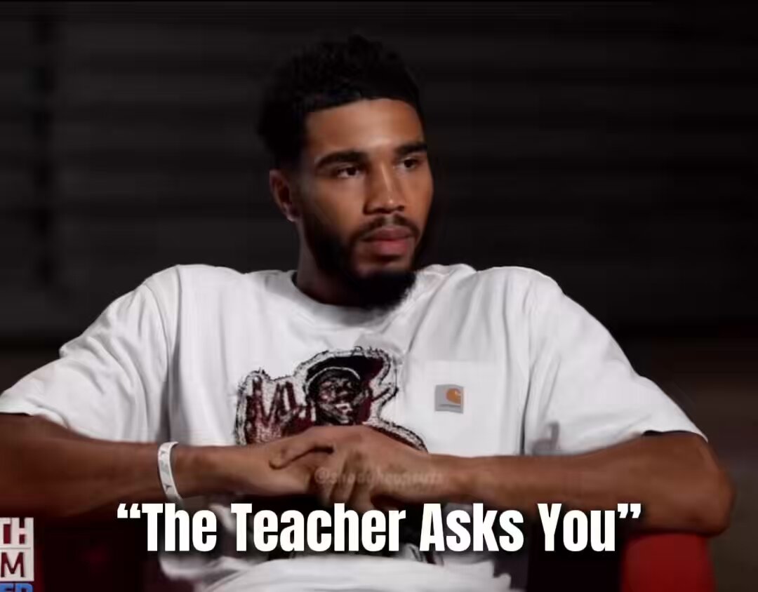 Imagine being the teacher who told Tatum he wouldn’t be an NBA player