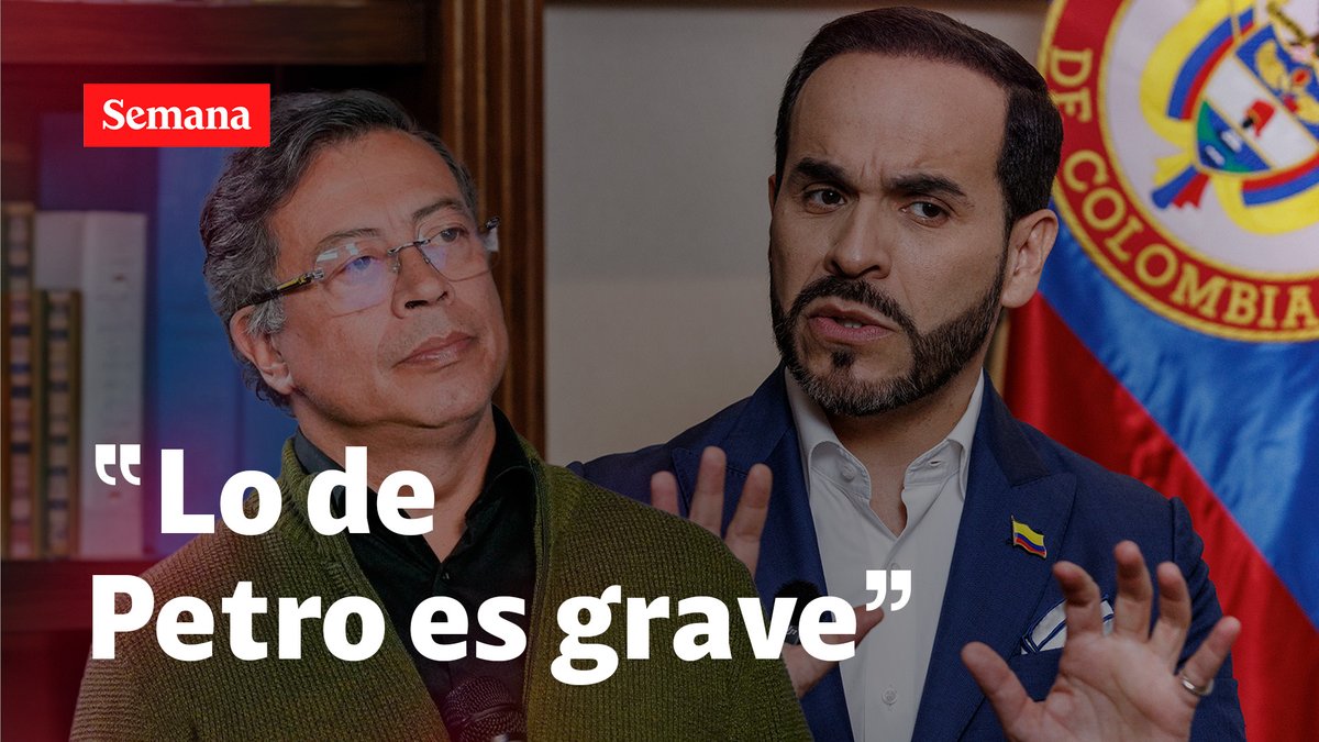 "Lo de Gustavo Petro es grave, él lo sabe. Sigue siendo un subversivo": Abelardo De La Espriella por situación del Presidente con Estados Unidos.
