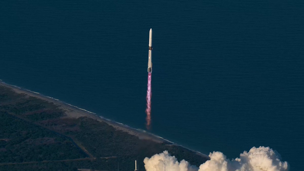 From blue skies to the red horizons of Mars On Nov. 13, New Glenn launched NASA’s ESCAPADE mission and landed its fully reusable first stage on Jacklyn in the Atlantic.