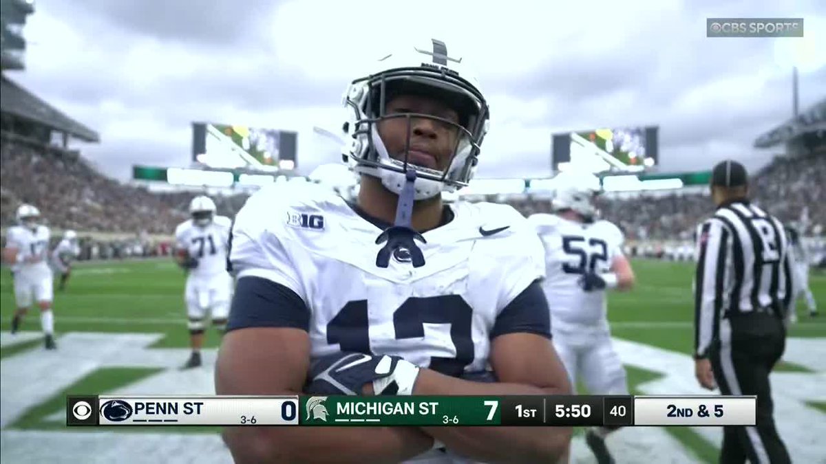 "BOOM" Penn State Football punches it in out of the "Wild Lion" 🦁