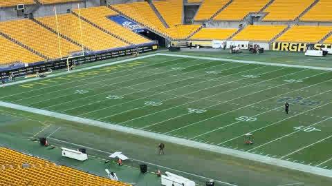 Acrisure Stadium turf looks pretty good for tomorrow’s #Steelers game