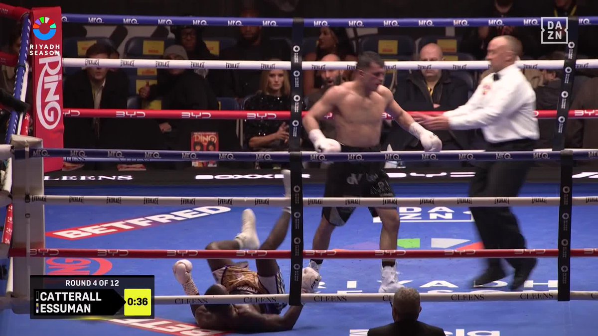 The Bozy Ennis x Jack Catterall duo debuts with a dominant TKO win! 👊 🎟️ Buy Eubank vs Benn 2 NOW HERE --> #EubankBenn2 | Live NOW▪️