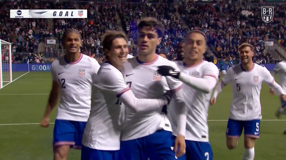 Gio Reyna scores his first USMNT goal since March 2024 💥