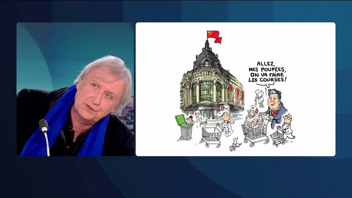 🔴 Shein : "J’ai été banni 24h de Facebook : “vous avez heurté notre communauté”, m’ont-ils dit. La communauté, c’est qui ? Les pédophiles ou les Chinois ? Le rôle d’un dessinateur, c’est d’asticoter tout le monde et que personne ne puisse compter sur lui", dit Plantu. #canal16