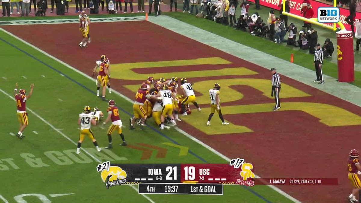 First multi-TD game of Bjack's career ✌️ 📺 Big Ten Network