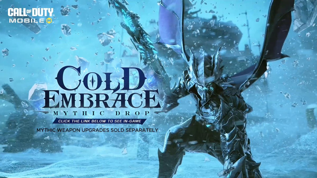 Ice in your veins, Krig in your hands 🧊⚡️ The Mythic Krig 6 - Ice Drake is available NOW in the Cold Embrace Mythic Drop!