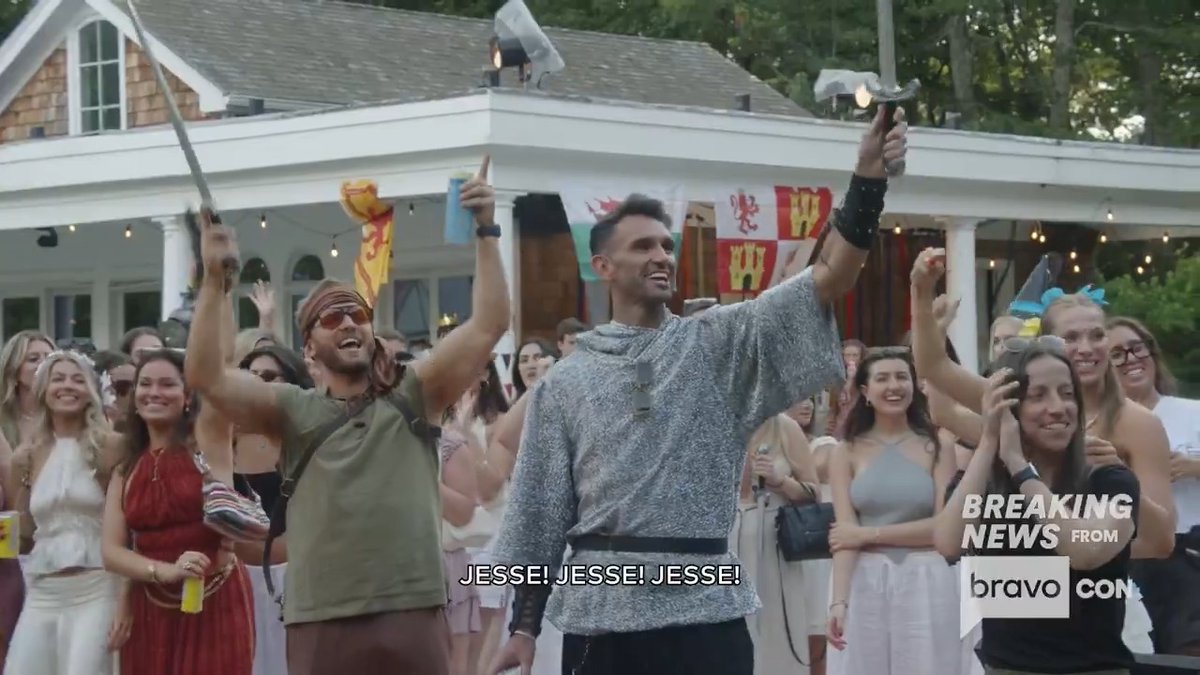 🚨BREAKING FROM #BRAVOCON🚨 Jousting should be fun! Here’s a sneak peek at an all-new season of Summer House… sending it soon. #SummerHouse