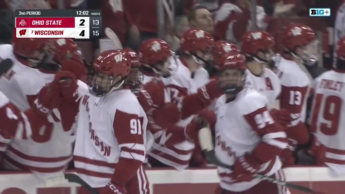 LET IT RIP, BRUNO! 🚀 First collegiate goal for the freshman!