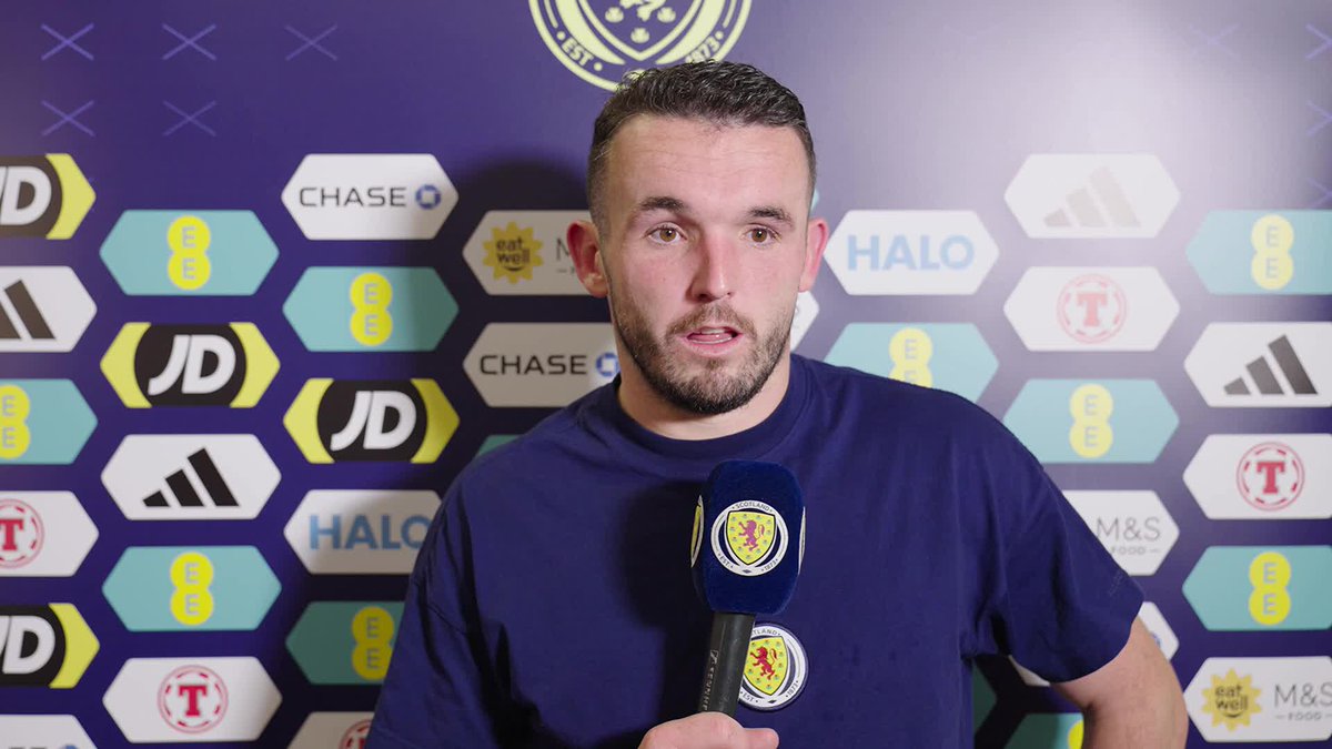 🗣️ "Rest, recover and put absolutely everything into Tuesday." Hear John McGinn's message to the fans post-match in Greece. #GRESCO
