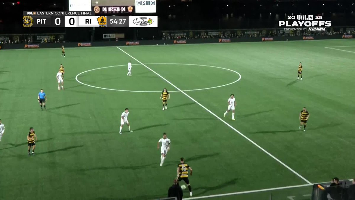 USL CHAMPIONSHIP BANGER 🚀 The goal that won the Eastern Conference and sent the Pittsburgh Riverhounds SC to their first-ever USL Championship Final 👏