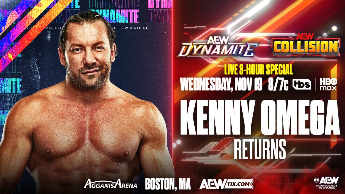A violent message delivered! Josh Alexander dismantles Michael Nakazawa as a warning to Kenny Omega! Watch #AEWCollision LIVE on TNT &amp; HBO Max
