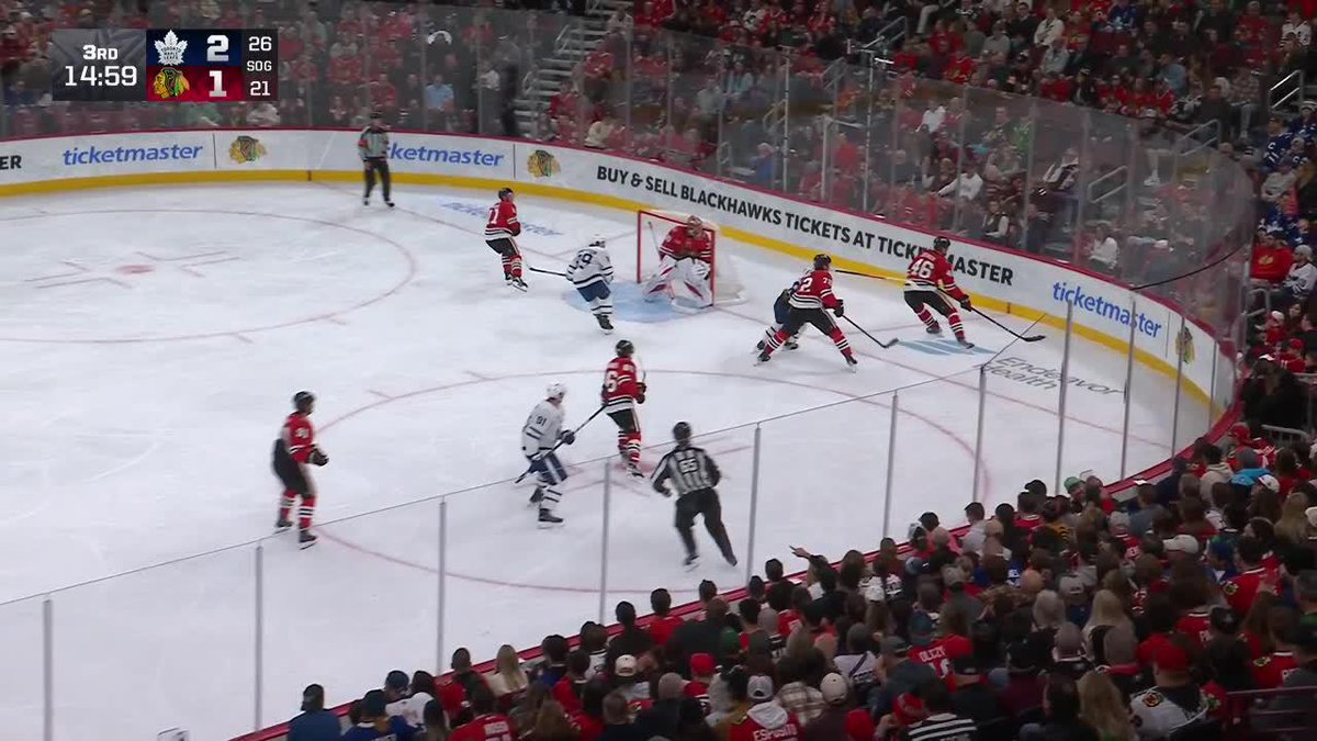 WHAT A GOAL 😱 An unreal pass by Frank Nazar followed by an unreal finish from Teuvo Teravainen! 📺: Sportsnet or stream on Sportsnet+ ➡️