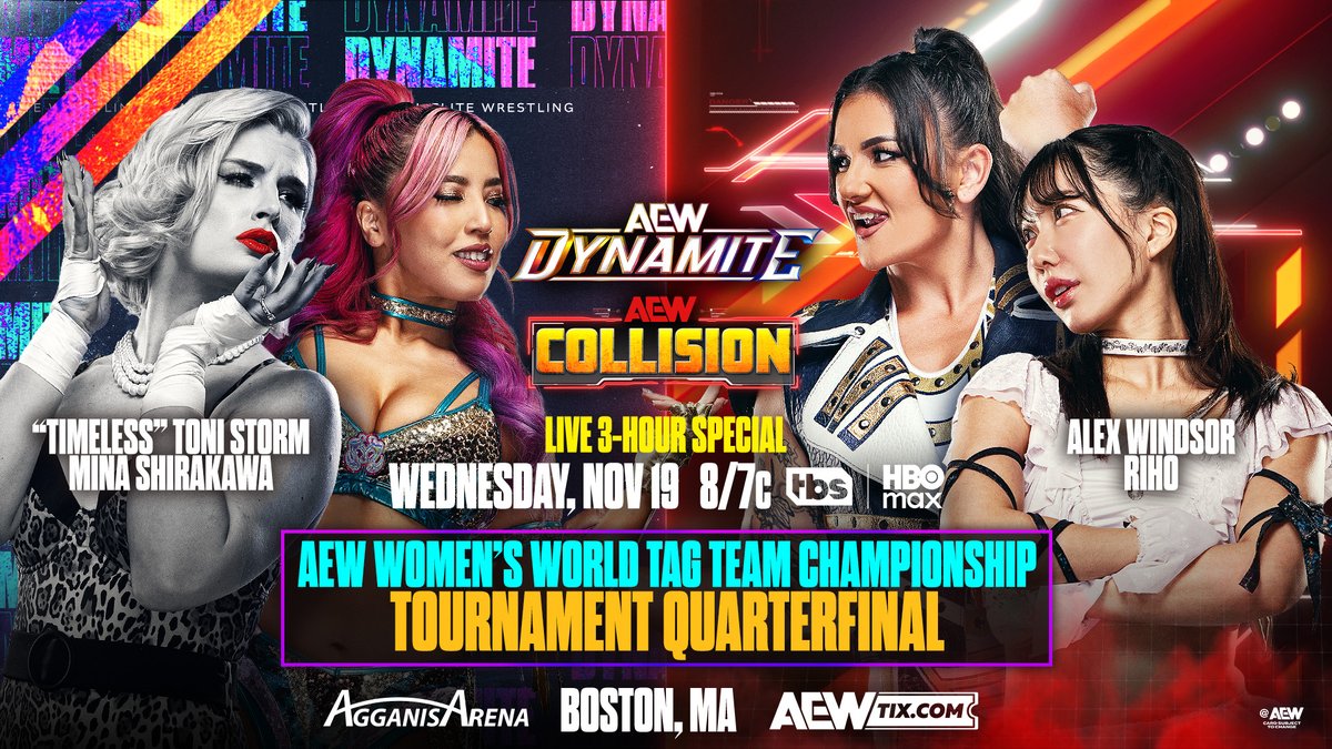 “Our non-sexual friends, this isn't personal. So please excuse us as we rip off your heads and shit in your handbags.” Toni Storm sent a message to Alex Windsor/Riho before their Quarterfinal match. 😭 3 SEGMENTS TONI TONIGHT, LMFAO.