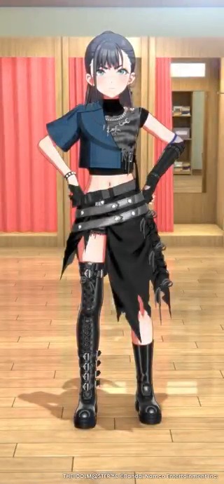 ☆┈┈┈┈┈┈┈┈┈┈┈☆ #理論武装して ガシャ 雨夜 燕 衣装紹介！ ☆┈┈┈┈┈┈┈┈┈┈┈☆ 『【理論武装して】雨夜 燕』の アイドル衣装／髪型をご紹介します✨ 🔸ガシャ開催期間 11/28 (金) 10:59まで (予定) #学マス