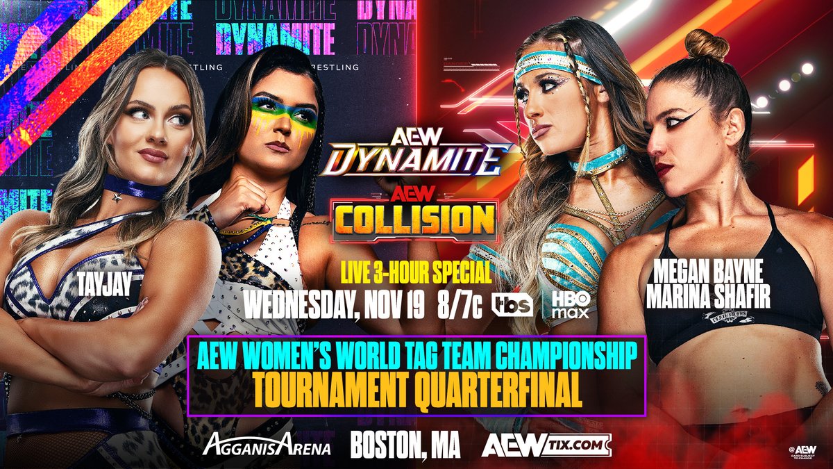 After being attacked post-match, TAY MELO fires back with a violent warning for Marina Shafir! Watch #AEWCollision LIVE on TNT &amp; HBO Max