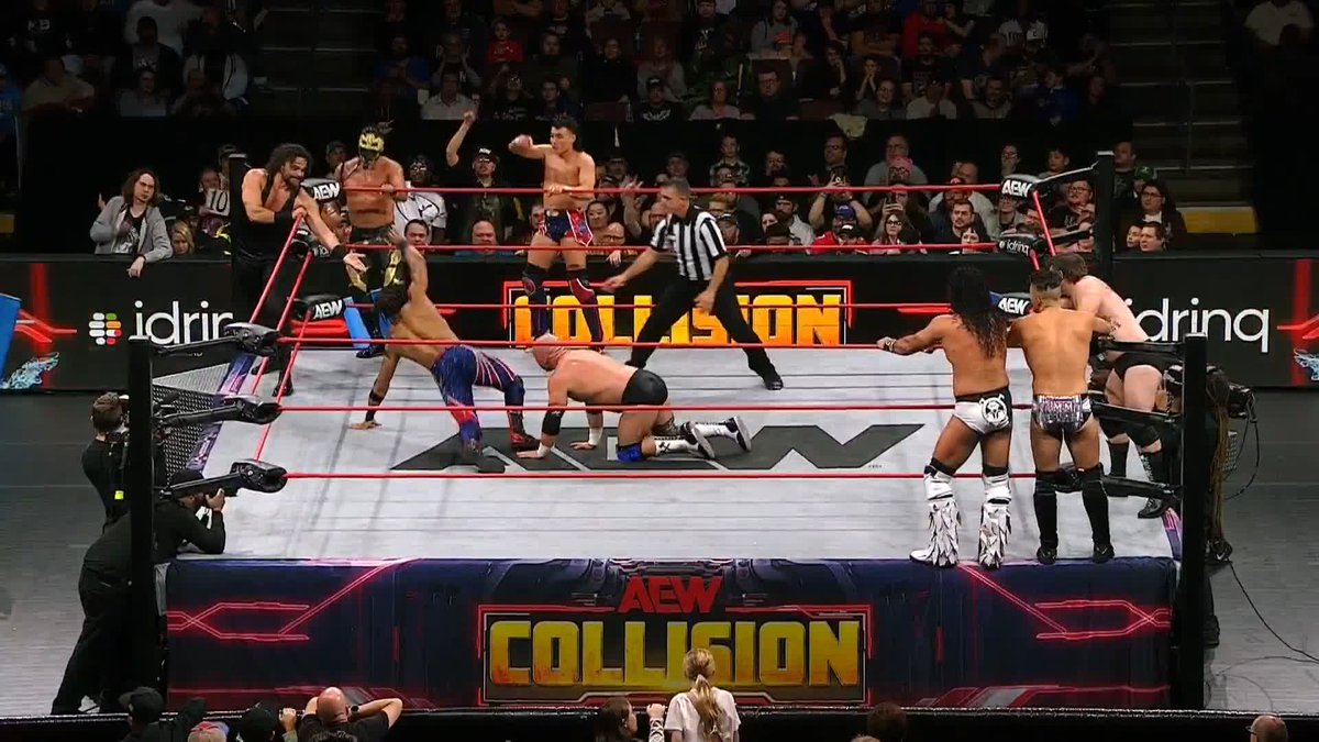 Juice Robinson is cleaning house! Watch #AEWCollision LIVE on TNT & HBO Max