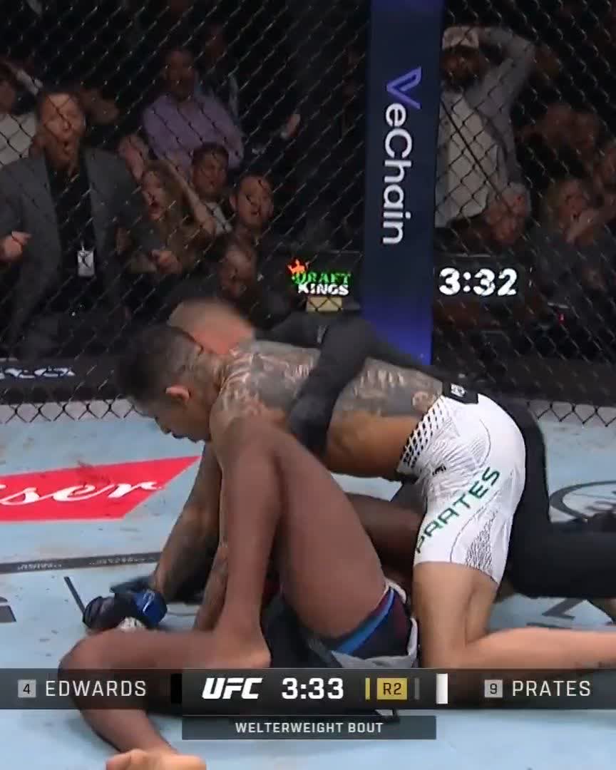 9位 プラテスが4位 エドワーズに2RKO勝ち！ #UFC322