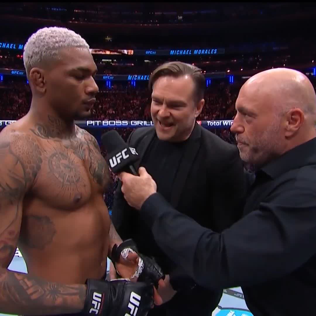 🇪🇨 "Vinimos a noquear en el primer round como lo prometimos" 🚨 Michael🕷Morales🕸 #VeChain #UFC322