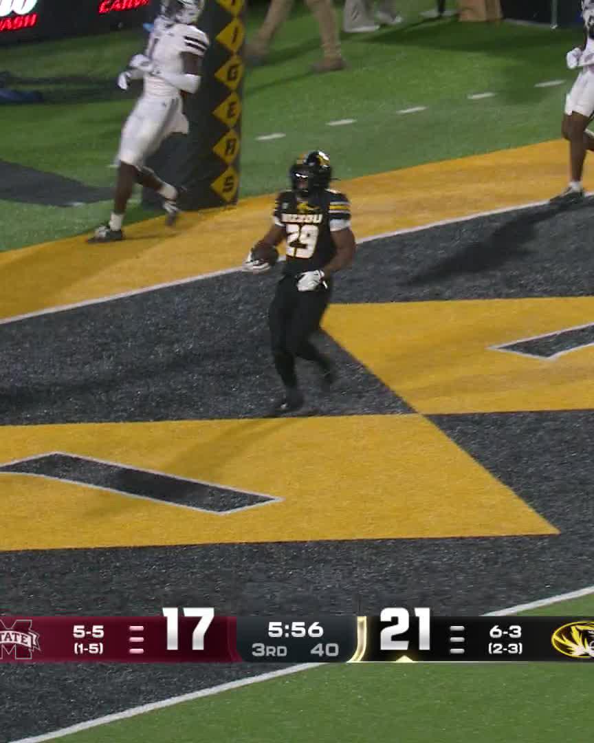 Ahmad Hardy rushes for 301 yards on 25 carries against Mississippi State. That brings him to 1,347 rushing yards on the season. He is 280 yards from rushing for the most rushing yards in the SEC in the last 10 years with 3 games to play. 👀