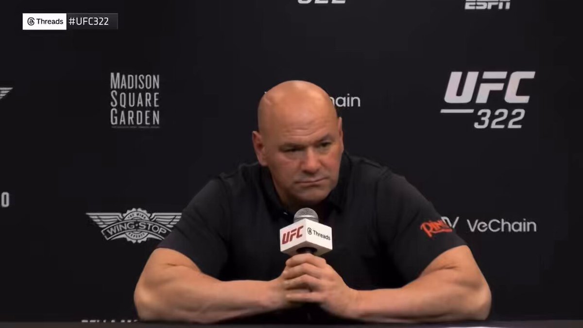 🇺🇸 Dana White says Islam Makhachev could be on the UFC White House card and it doesn't have to be all americans: "It's not America vs. the world. It's what's the best card that we can build." 🎥 UFC