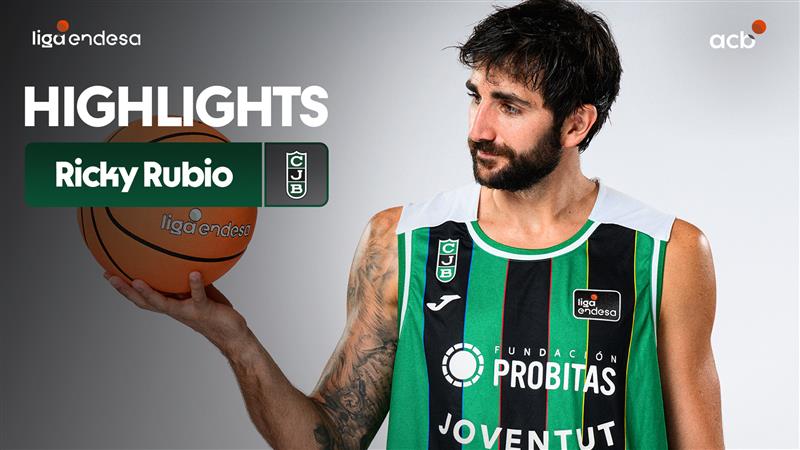 Una nueva exhibición de 𝙍𝙞𝙘𝙠𝙮𝙘𝙚𝙨𝙩𝙤 ✨ Con 1⃣7⃣ puntos, 4⃣ asistencias y 2⃣4⃣ de valoración, Ricky Rubio volvió a ser determinante para que la Club Joventut Badalona sumase un nuevo triunfo en #LigaEndesa 🙌 💥 Ricky Rubio