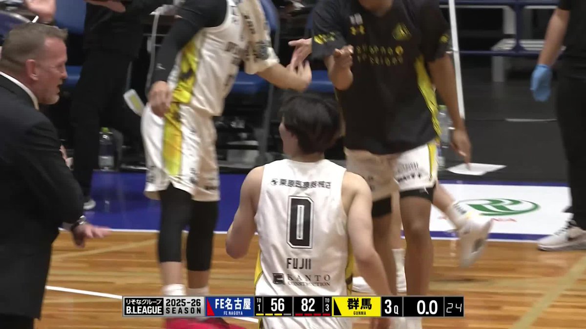 こんなショットも慣れたものです💁 群馬クレインサンダーズ 📡バスケットLIVEで生配信中 #Bリーグ #りそなグループ