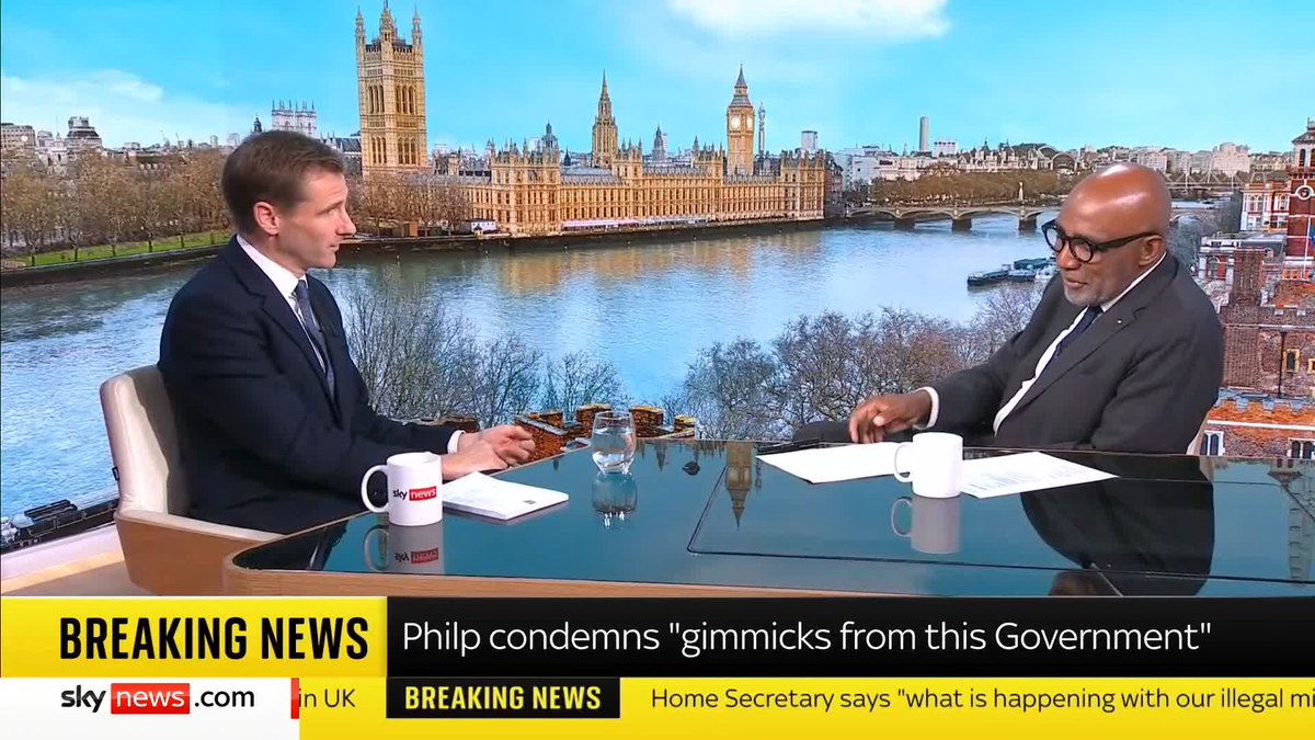 Shadow Home Secretary Chris Philp says the Tories 'want no illegal immigration whatsoever'. He outlines his plans to Trevor Phillips ⬇️ 📺 Sky 501, Virgin 602, Freeview 233 and YouTube
