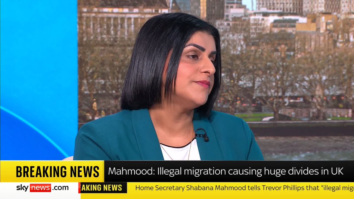 'Our illegal migration system is broken.' Shabana Mahmood MP denies that the govt’s efforts to tackle illegal migration are 'racist'. The home sec adds: 'I can see that illegal migration is causing division across our country... People are angry about something that is real.'