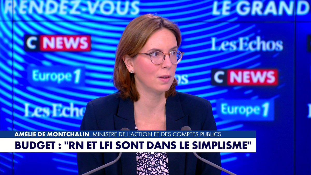 «C’est pas parce qu’on met une cravate et qu’on crie "De Gaulle, De Gaulle !" toute la journée qu’on travaille pour les Français », s’est indignée Amélie de Montchalin, dans #LeGrandRDV, au sujet des députés RN et LFI