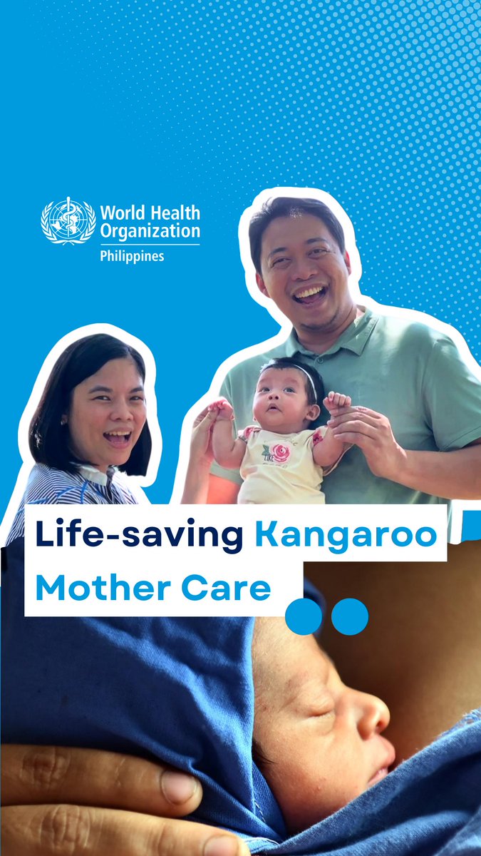 Listen to Leslie Sedillo, a medical doctor and mother from the #Philippines, as she talks about how Kangaroo Mother Care helped her baby thrive and become as active as other kids her age. #HopefulFutures
