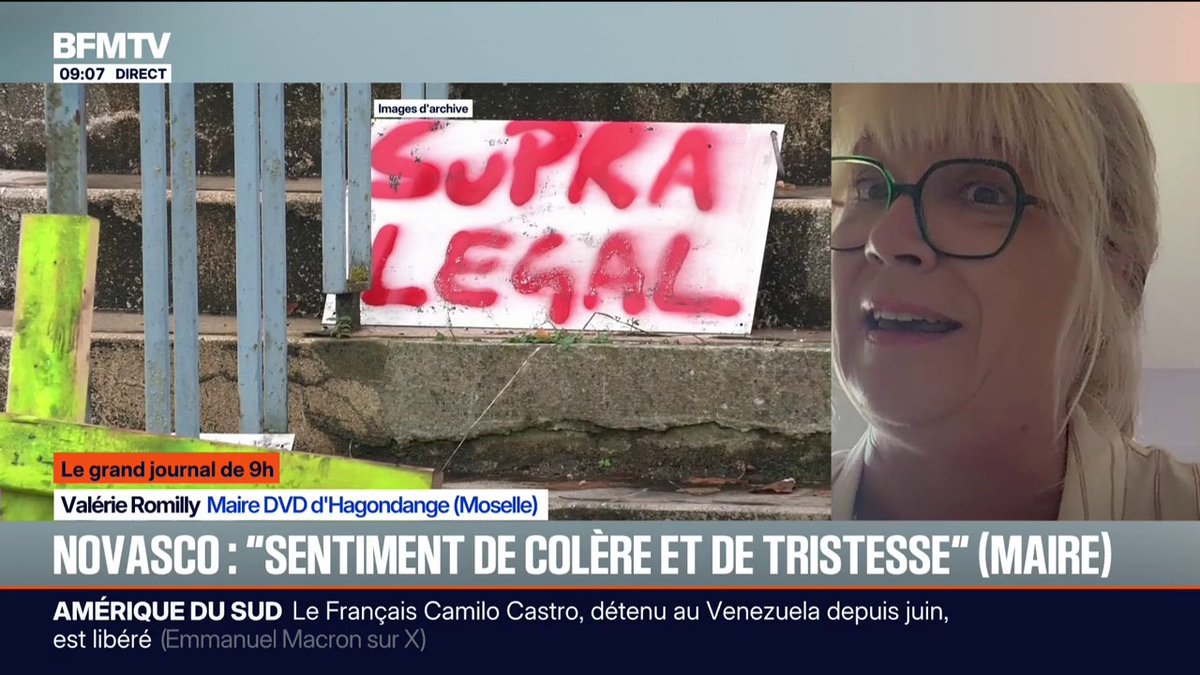 🔴🇫🇷 ALERTE INFO | Des nouvelles de la désindustrialisation Française. Novasco en Lorraine, 760 salariés concernés.