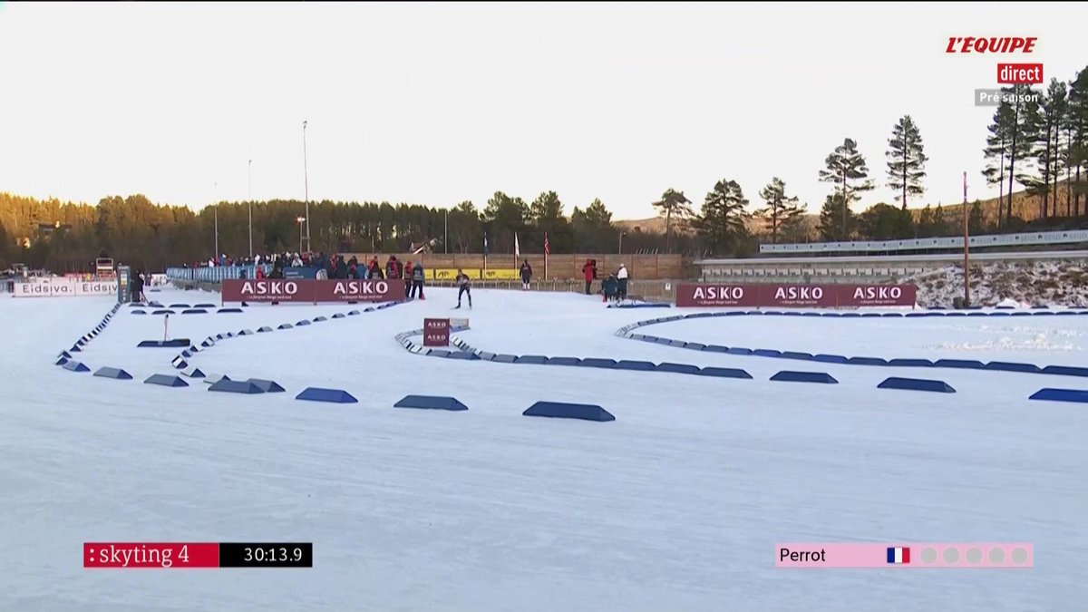 Eric Perrot impérial dans cette mass start ! Le direct > #lequipeBIATHLON