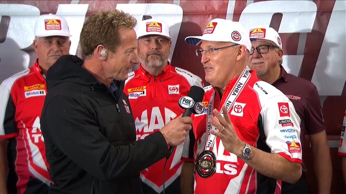 For the second time in three years, Doug Kalitta is a world champion! He officially clinched the 2025 NHRA Mission Foods 🌮 Series Top Fuel world championship on Saturday at the In-N-Out Burger #NHRAFinals when qualifying was canceled on Saturday due to weather. Kalitta Motorsports