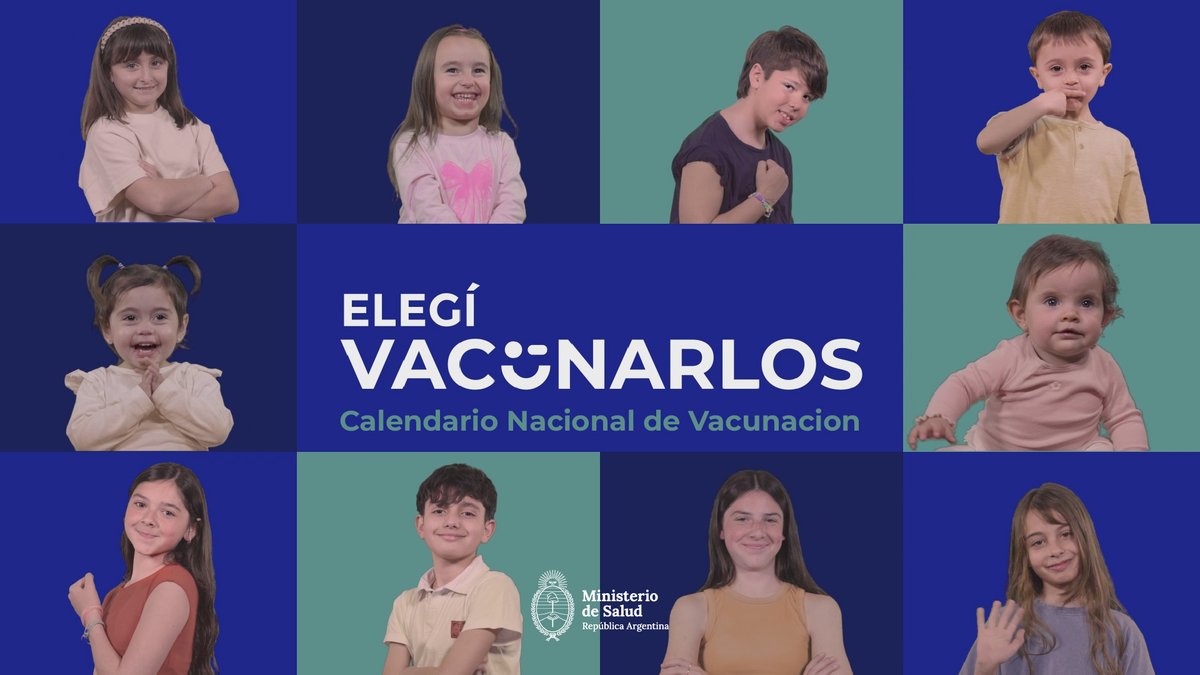 El Calendario Nacional de Vacunación incluye vacunas para todas las etapas de la vida, que están probadas científicamente y son seguras. Consultá el Calendario o acercate a un centro de salud con el carnet de tus hijos. Elegí vacunarlos