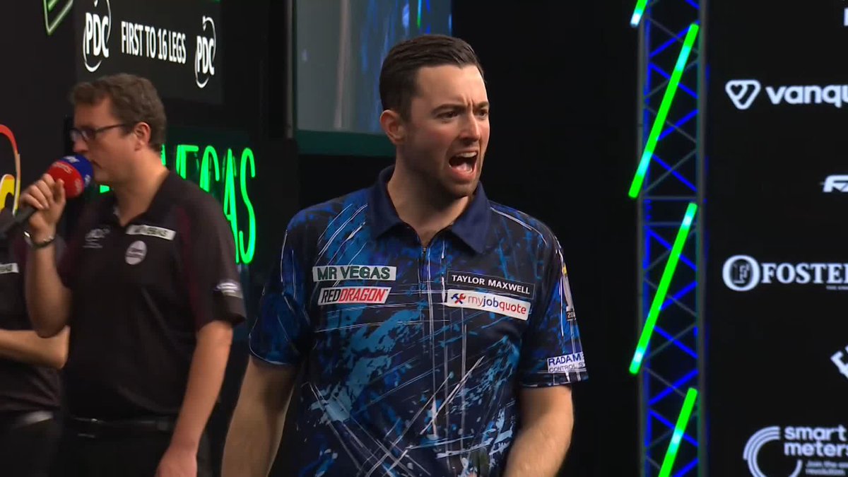 HUMPHRIES PUTS OUT PRICE! What a match! 👏 Luke Humphries averages over 106 to defeat Gerwyn Price 16-13 and advance to his second Grand Slam of Darts final! 📺 #GSOD | SF