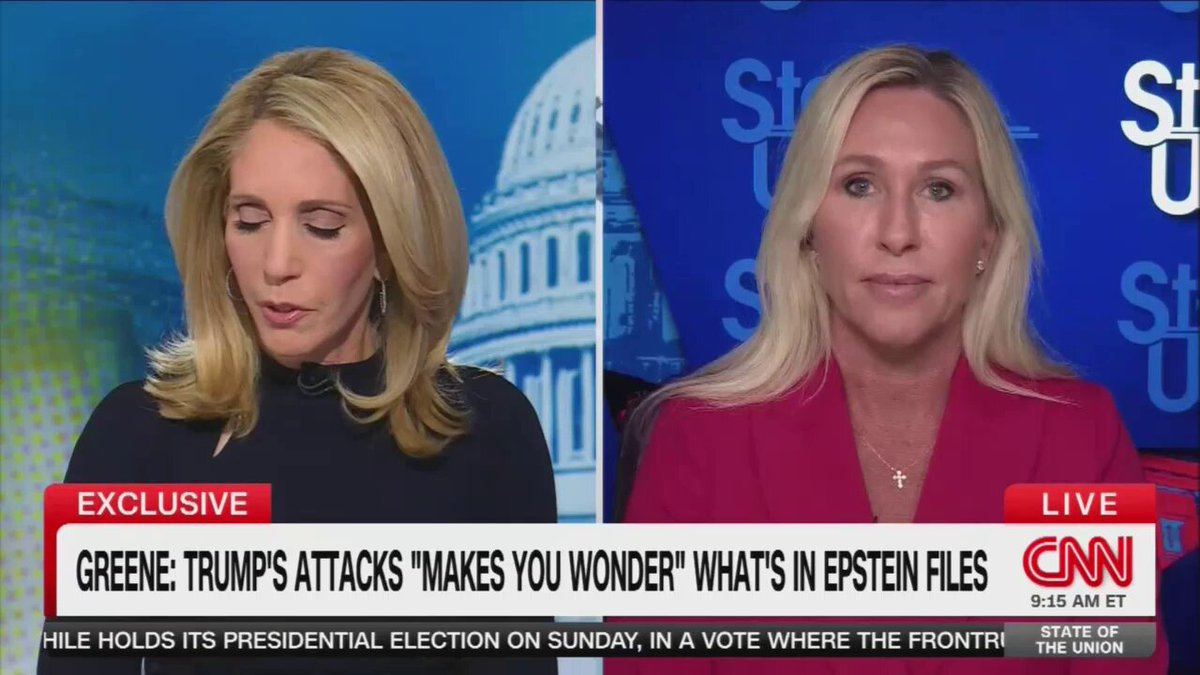 Marjorie Taylor Greene to Dana Bash: "You should have Nick Fuentes on your show"