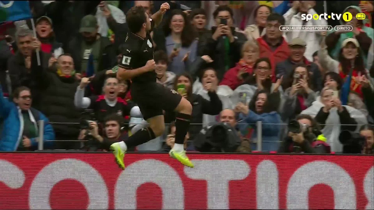 João Neves marca o primeiro golo por Portugal! 💥