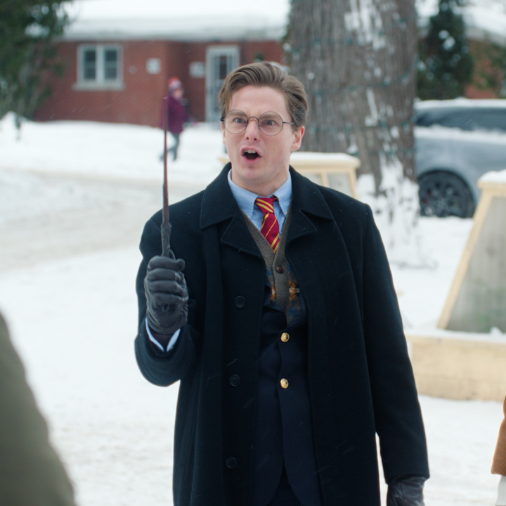 The "Harry Potter boyfriend" in A Merry Little Ex-Mas
