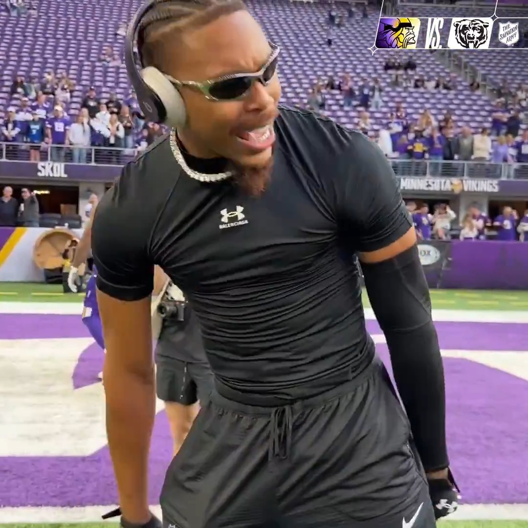Ready for this one. #Skol