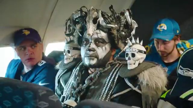 "There may be unexpected turbulence, unless you're a Raiders fan, then the turbulence is very expected." 💀 Welcome aboard NFL Airlines!
