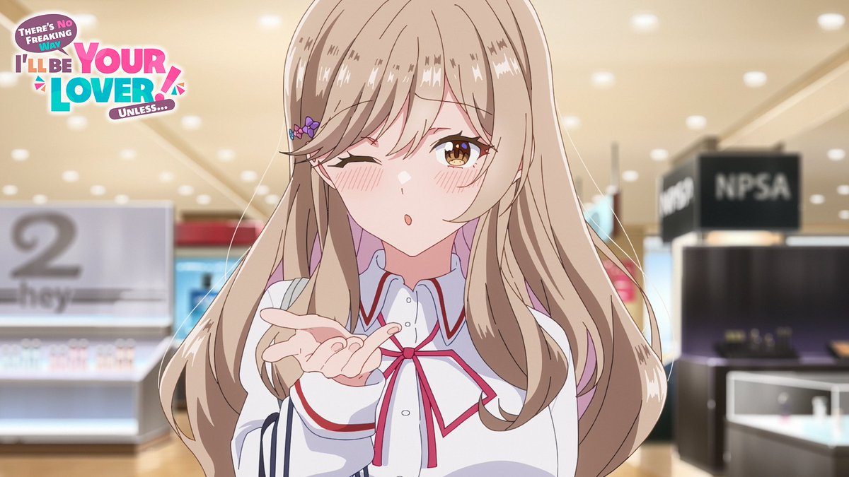 Going on a date with Ajisai... as a friend! As a FRIEND! Right? 😳 💖 Anime: There's No Freaking Way I'll Be Your Lover! Unless...