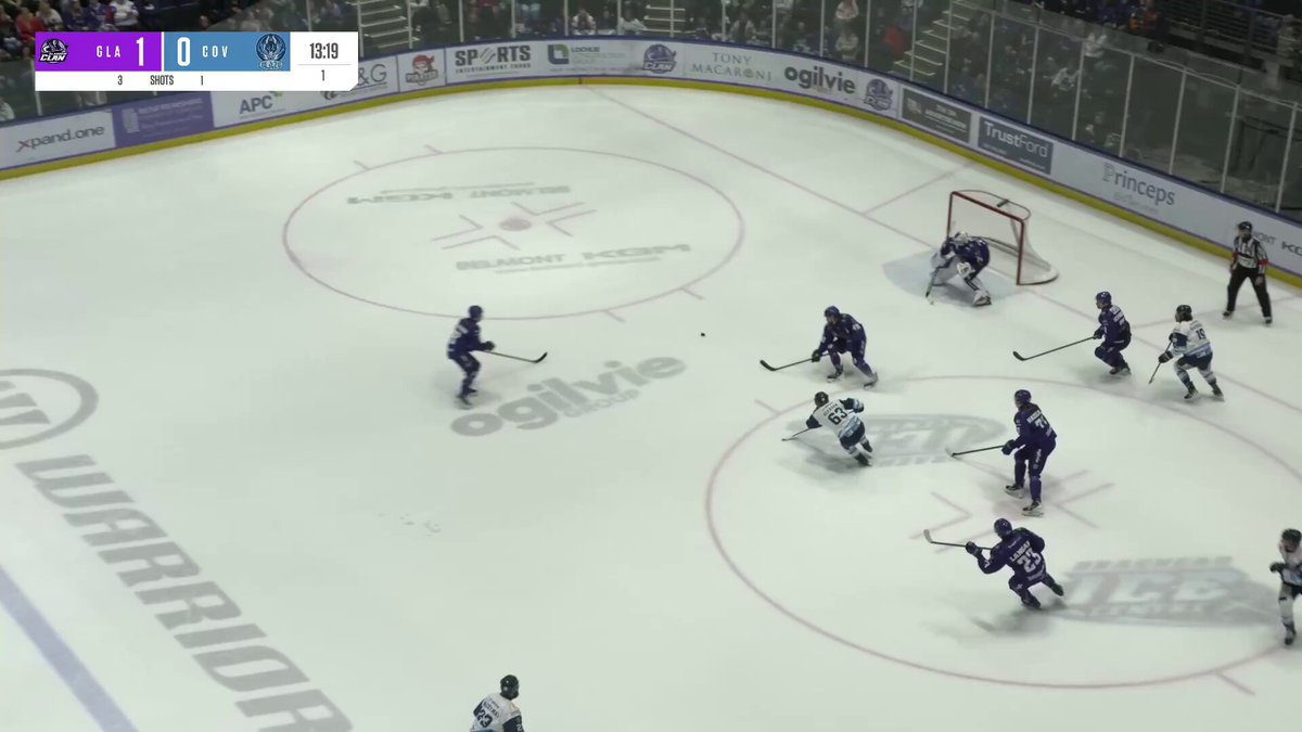 Result | #EIHL Glasgow Clan 🏒🏴󠁧󠁢󠁳󠁣󠁴󠁿 4-1 Coventry Blaze 🐲🏒
