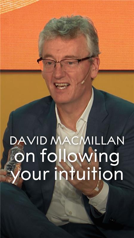"I have a very simple test. When you come up with an idea, do you think it's cool? It's literally that simple." - some career advice from chemistry laureate David MacMillan when trying to decide what idea to pursue. MacMillan recently participated at our 2025 Nobel Prize Dialogue India - click here to watch the full event: