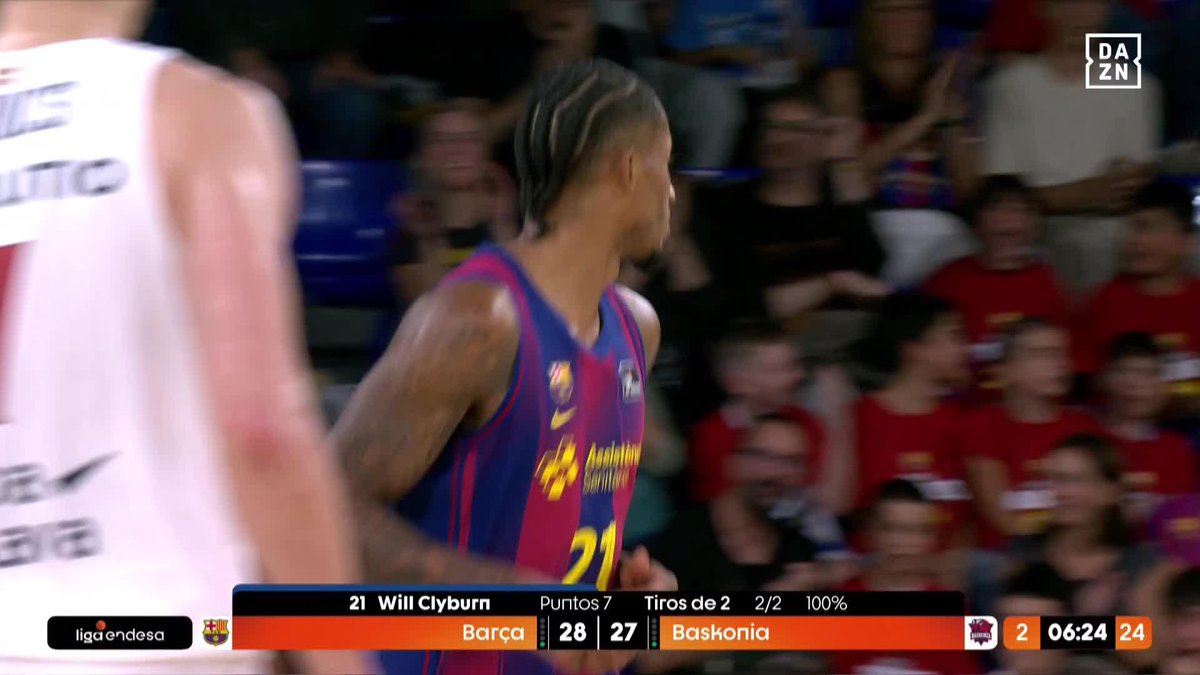 WILL CLYBURN, SIN PIEDAD 🔨 Barça Basket #LigaEndesaxDAZN 🏀