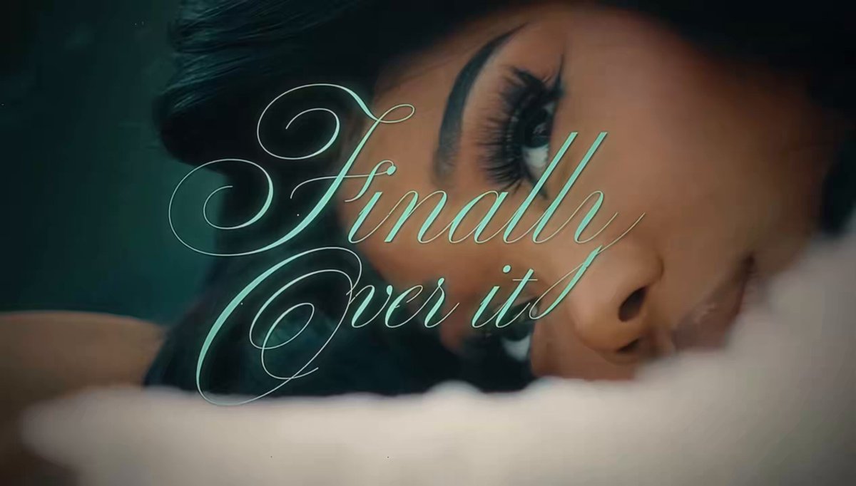 summer walker’s “finally over it” track is so HEAVENLY🥹 been on repeat😩