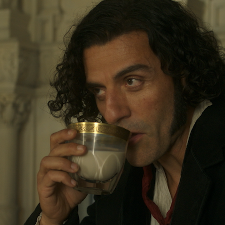 One glass of milk for Victor Frankenstein.