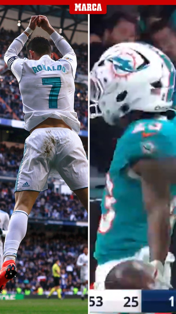 🐐 La celebración a lo Cristiano que enloqueció al Bernabéu 🔥 Jack Jones interceptó un balón clave para la victoria de Miami, confesó por qué idolatra al portugués… y le deja un mensaje 📹 Javier Mancebo Santos #NFLMadrid2025