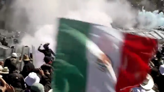 President Claudia Sheinbaum condemned violent clashes that broke out in the Generation Z youth protests that swept Mexico after the killing of anti-crime mayor Carlos Manzo