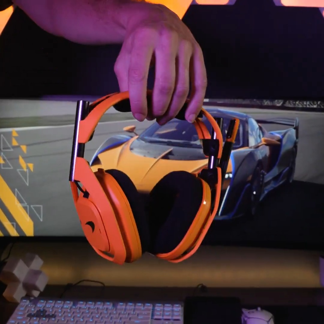Welcome to the grid 🧡 Hit the track in the iconic Logitech G A50 X McLaren Mastercard Formula 1 Team Racing Edition Headset. Get yours today: