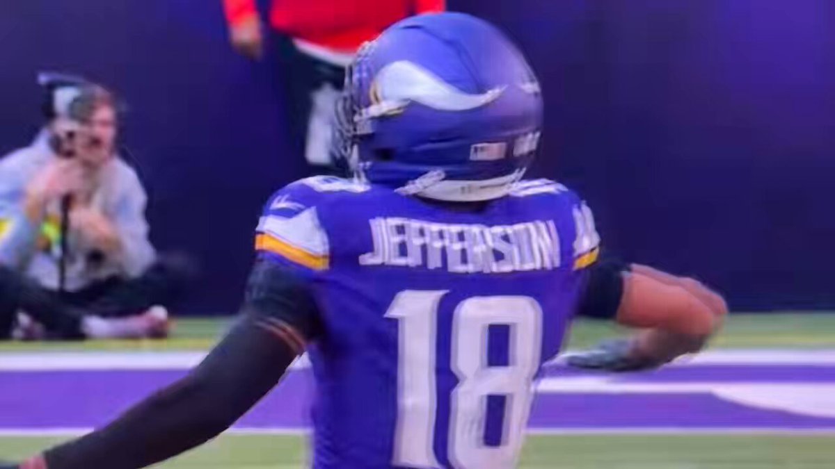 Justin Jefferson frustrated with the Vikings' offense